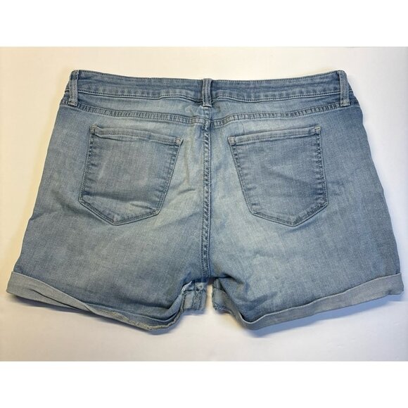 Arizona‎ Blue Denim Jean Shorts (size 13 juniors) Y2K 90s/00s - Picture 3 of 6